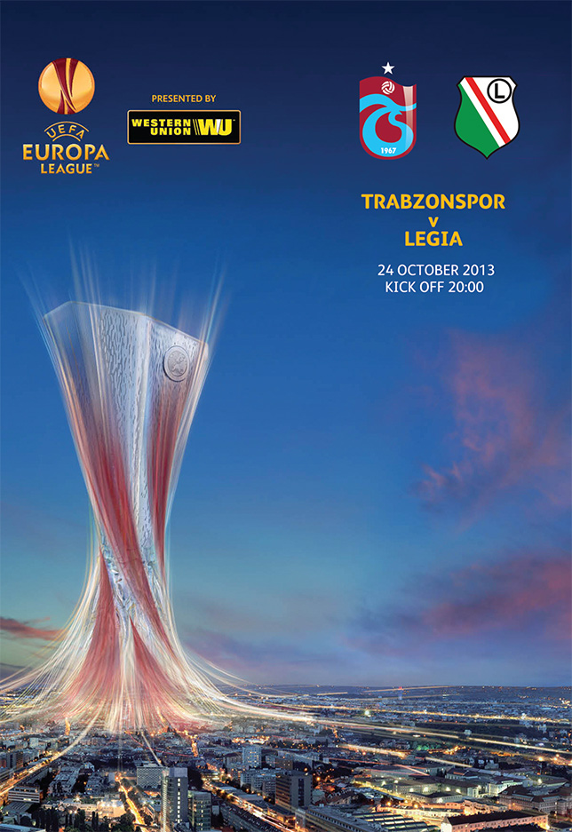 UEFA Matchday magazine TS-Legia